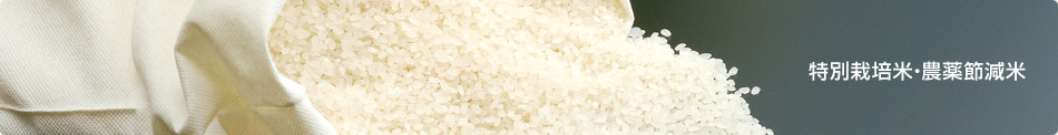 特別栽培米・農薬節減米